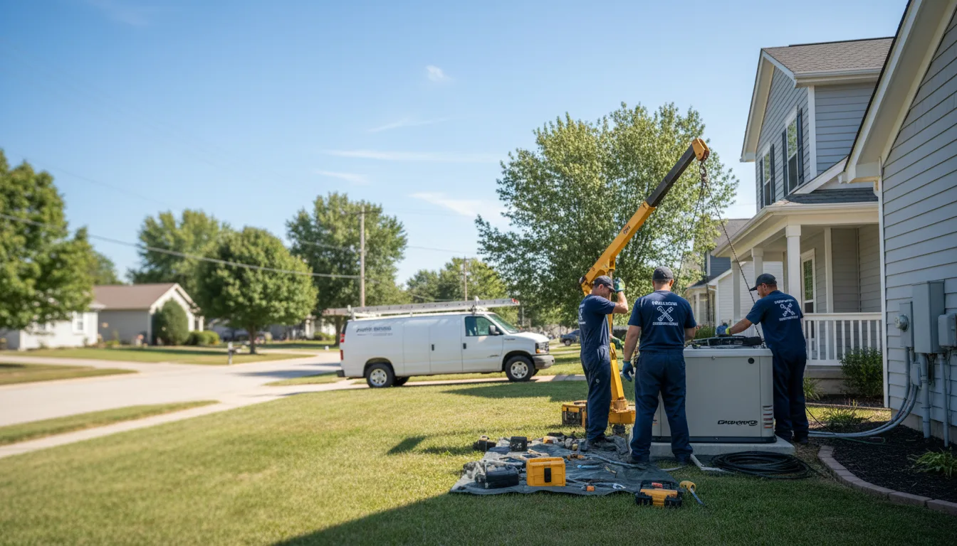 Generator Installation in Burbank, IL near me